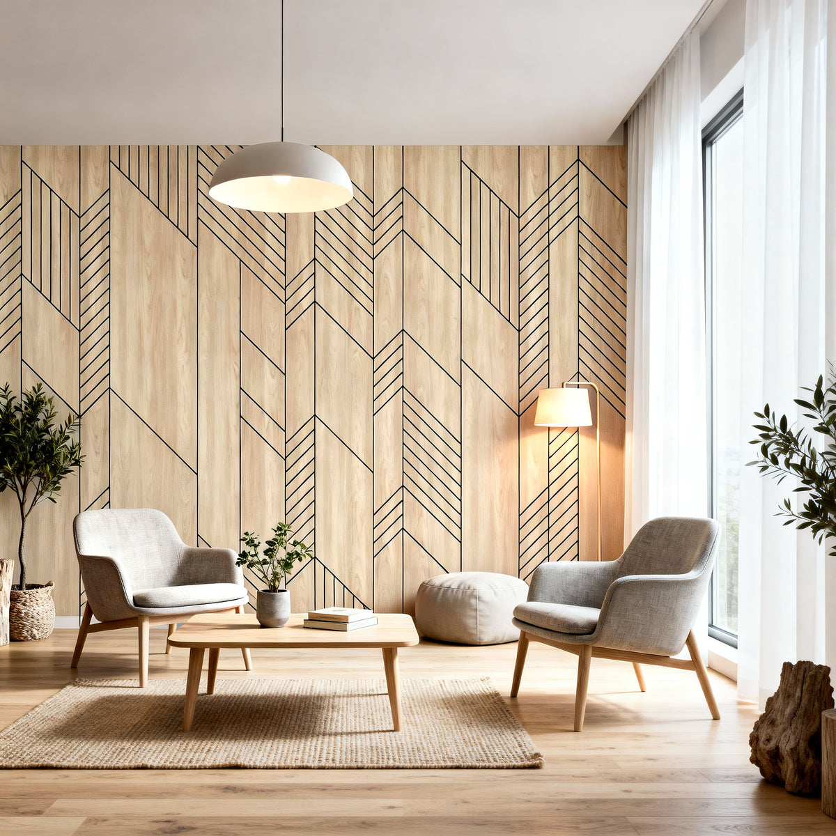 Panel frezowany XL Standard 50 × 275 cm - PFXL 06